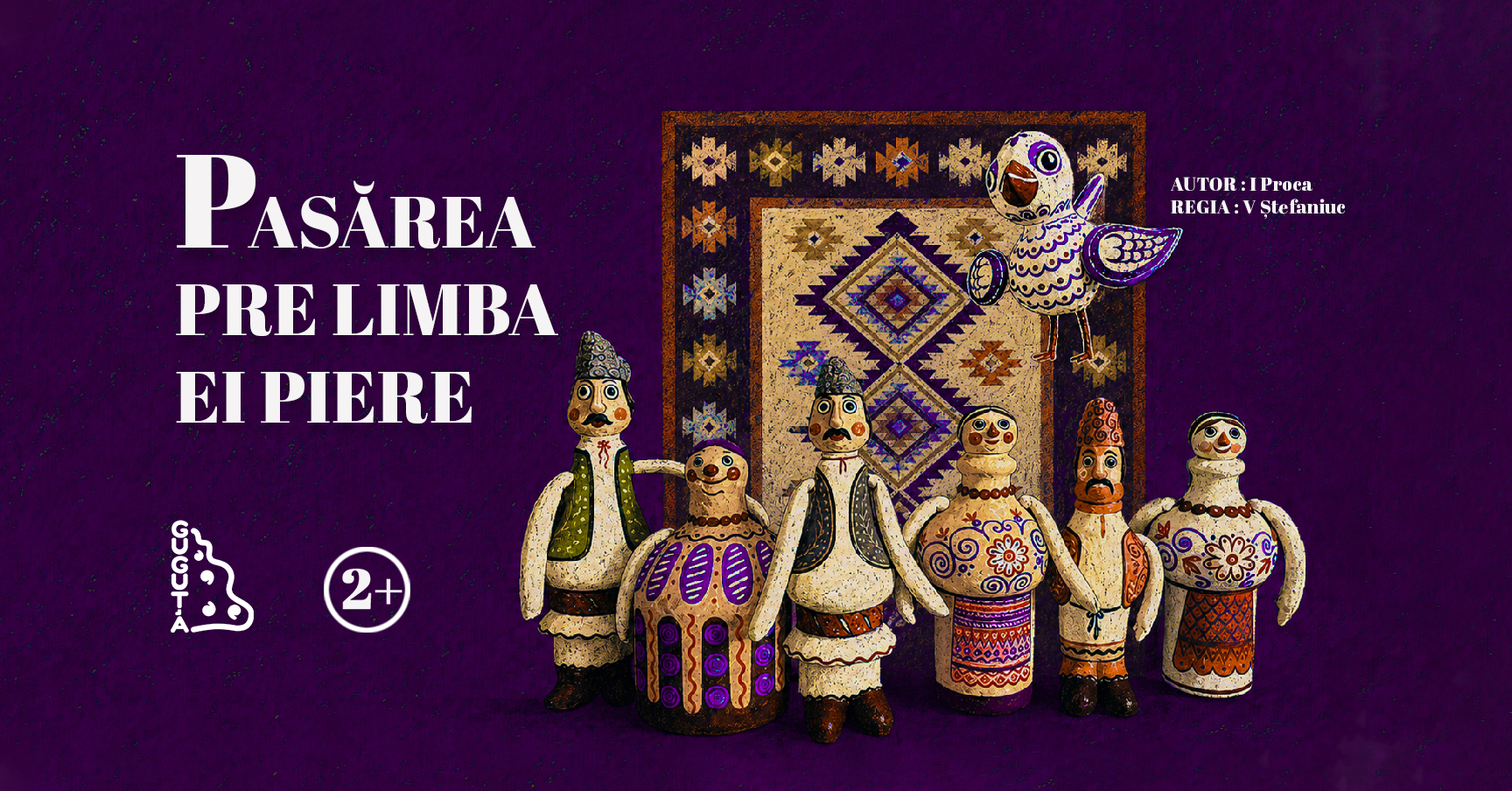 PASĂREA PRE LIMBA EI PIERE